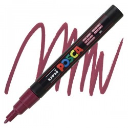 ΜΑΡΚΑΔΟΡΟΣ POSCA PC-3M ΜΠΟΡΝΤΩ